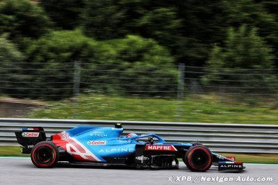 ’Une journée très chargée et rythmée’ pour Alpine F1 en Autriche