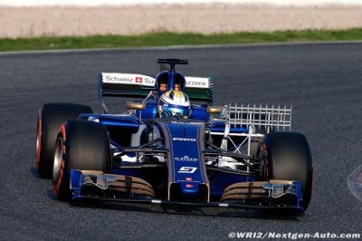 Pas de performance mais du roulage chez Sauber
