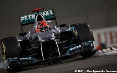Michael Schumacher admits KERS error during qualifying