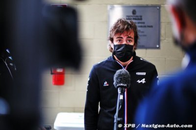 Alonso s’agace des conférences de presse ’répétitives’ en F1