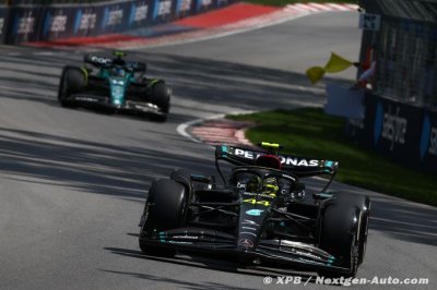 Hamilton&nbsp;: Un podium ’incroyable’ aux côtés de Verstappen et Alonso
