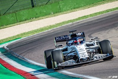 Gasly était ’super heureux’ de rouler à Imola avec une F1
