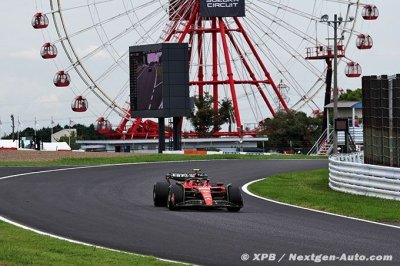 Ferrari&nbsp;: Une journée ’positive’ pour Leclerc, Sainz ’peaufine’ sa F1
