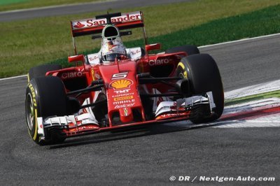 Vettel progresse, mais ‘Mercedes a l’air très forte’