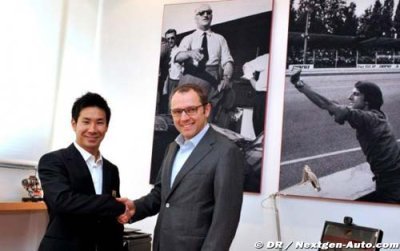 Kobayashi joins Ferrari line-up