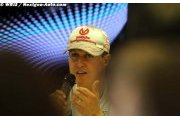 Schumacher avoue être déçu