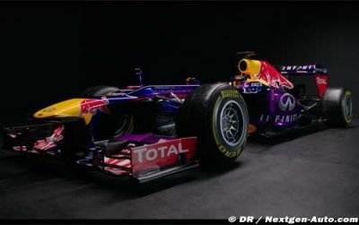 Red Bull a levé le voile sur sa RB9 (photos et vidéo)
