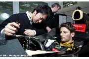 Grosjean est un "ancien" qui (re)débute