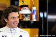 Sainz ne veut pas que Renault relâche ses efforts