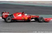 Ferrari : Objectifs atteints lors des essais privés