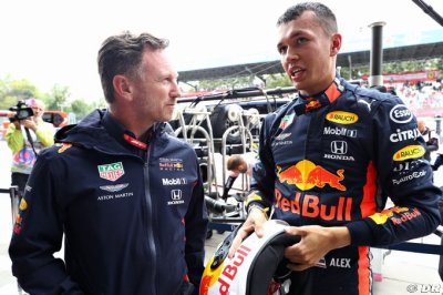 Horner trouve Albon ’impressionnant’ chez Red Bull