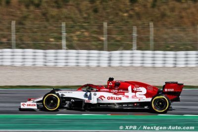 Ce matin, Kubica ne s’est pas intéressé à son meilleur temps mais au ressenti dans l’Alfa 