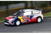 The Citroën Junior Team tests on asphalt