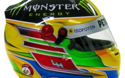 Hamilton change son casque