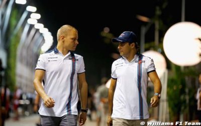 Bottas surpris de voir Massa sous-estimé