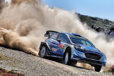 SS13: Tänak leads in Sardinia after Paddon error