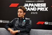 Russell 'not worried at all' about 2026 Mercedes seat