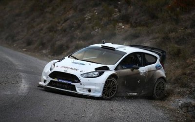 La Fiesta RS WRC avec le nouveau design au Mexique