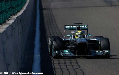 Hamilton et Rosberg comptent sur la vitesse de leur Mercedes