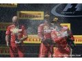 Champagne returns to F1 podium
