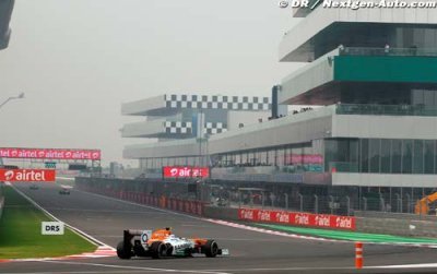 Les Force India dans le ventre mou du peloton