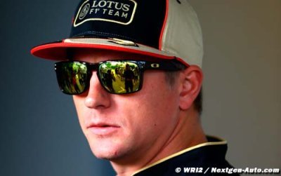 Raikkonen jugera de l’état de son dos vendredi