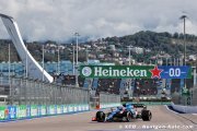 Alpine F1 dans le bon peloton après les Libres 1 et 2 en Russie