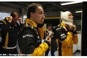 Valencia track talk with Robert Kubica