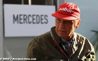 Lauda se rend très souvent à Brackley...