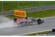 Les pilotes Toro Rosso heureux d'avoir roulé sous la pluie