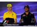 Hulkenberg expects new teammate Sainz to be 'fast'