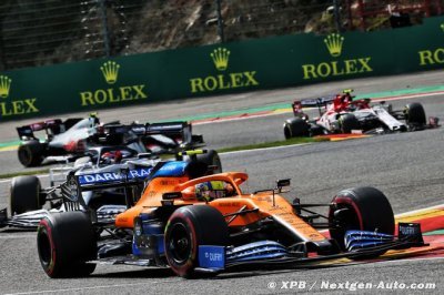 Norris juge avoir fait de gros progrès sur le rythme de course