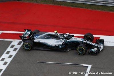 Bottas ’très heureux’ de sa pole, Hamilton relativise