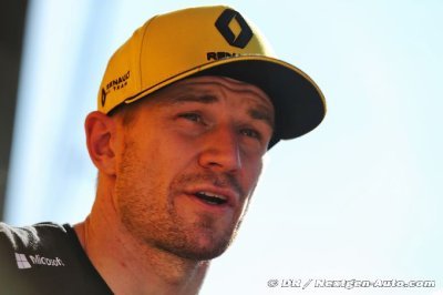 Hülkenberg garde le contact avec les autres pilotes de F1