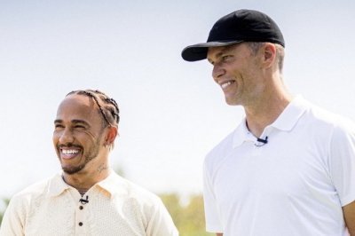 Hamilton a participé à un tournoi de golf caritatif avec Tom Brady