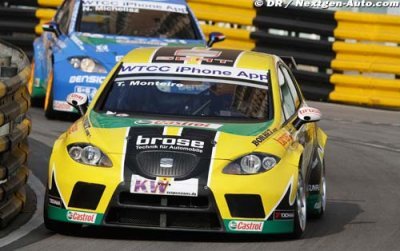 Tiago Monteiro termine la saison par un podium