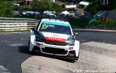 WTCC hat-trick bid has begun, says champion López