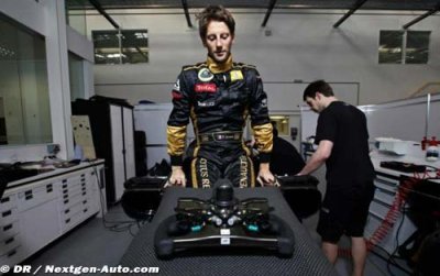 Raikkonen head-start no shock to teammate Grosjean