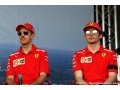 Les pilotes Ferrari affectés par la mort de Lauda avant Monaco