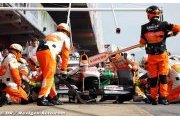 Adrian Sutil s'est remis dans le rythme des Grands Prix