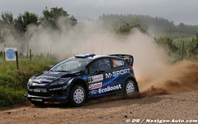Hirvonen battles at the top