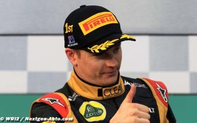Renault F1: Congratulations to Lotus and Kimi for the podium