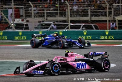 Gasly a fait ’une bonne course agressive’ pour remonter en 9e place