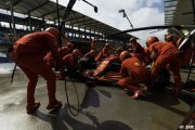 Ferrari également victime de la nouvelle directive technique sur les arrêts