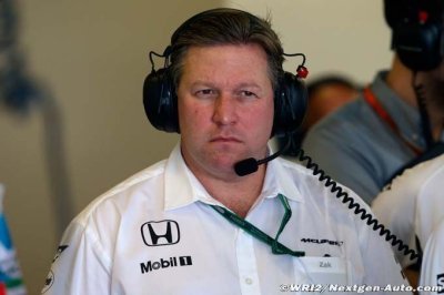 Zak Brown évoque ses priorités chez McLaren