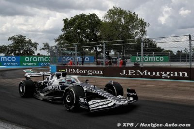 AlphaTauri repart de Miami déçue et sans le moindre point