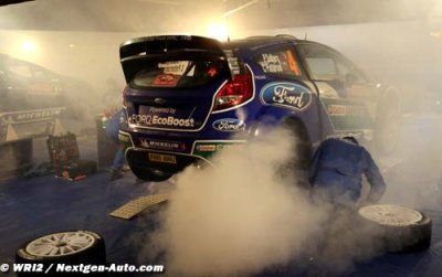 Petter Solberg se prend un rallye de suspension avec sursis