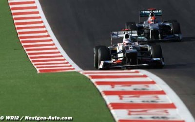 Sauber vise toujours la 5e place de Mercedes