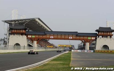 La FIA allonge la zone DRS sur le circuit de Yeongam