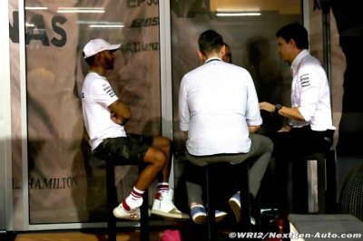 Wolff ne doute pas d’un nouvel accord entre Hamilton et Mercedes